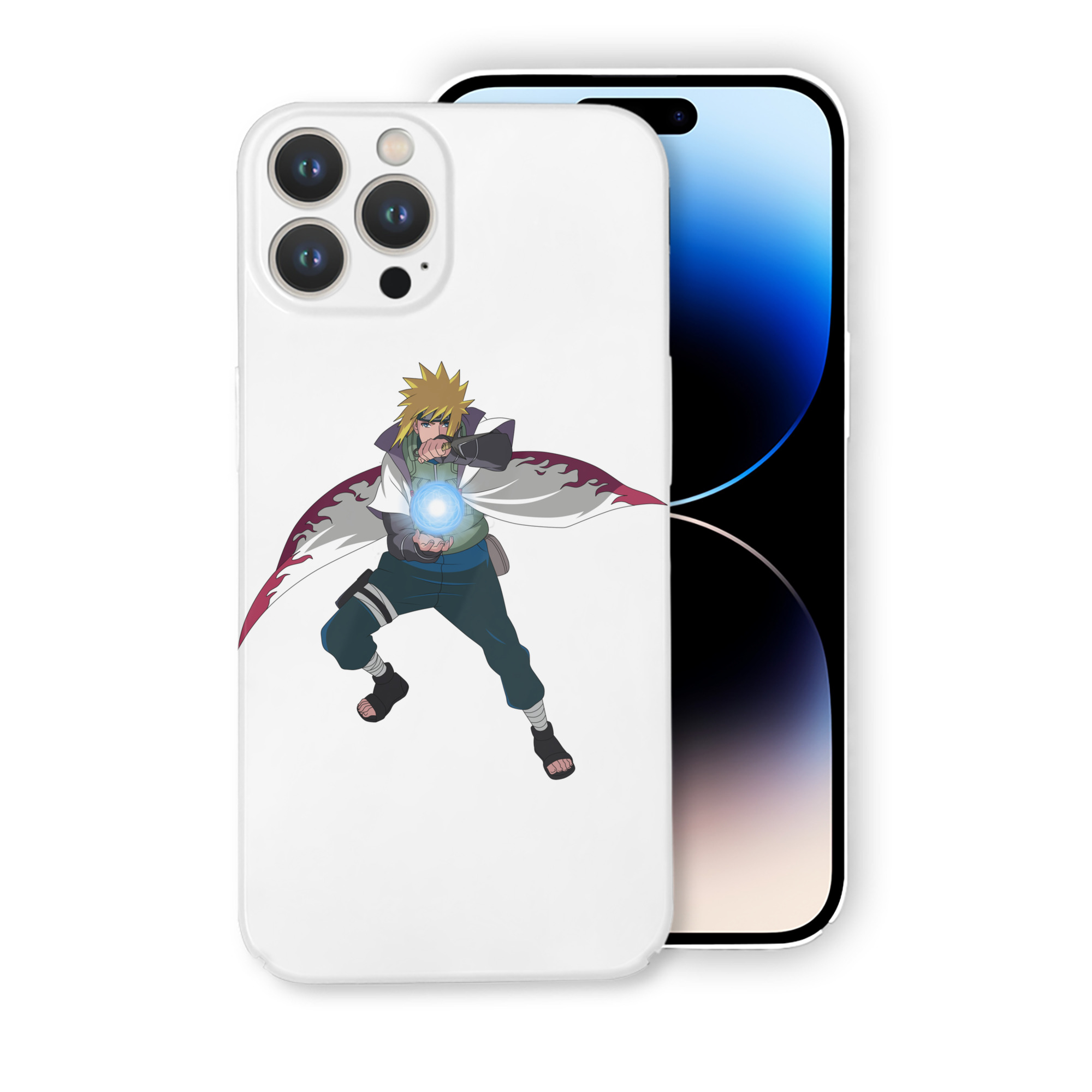 （画像用） NARUTO -ナルト- 波風 ミナト Namikaze Minato 【iPhone 14シリーズ対応】ハードケース